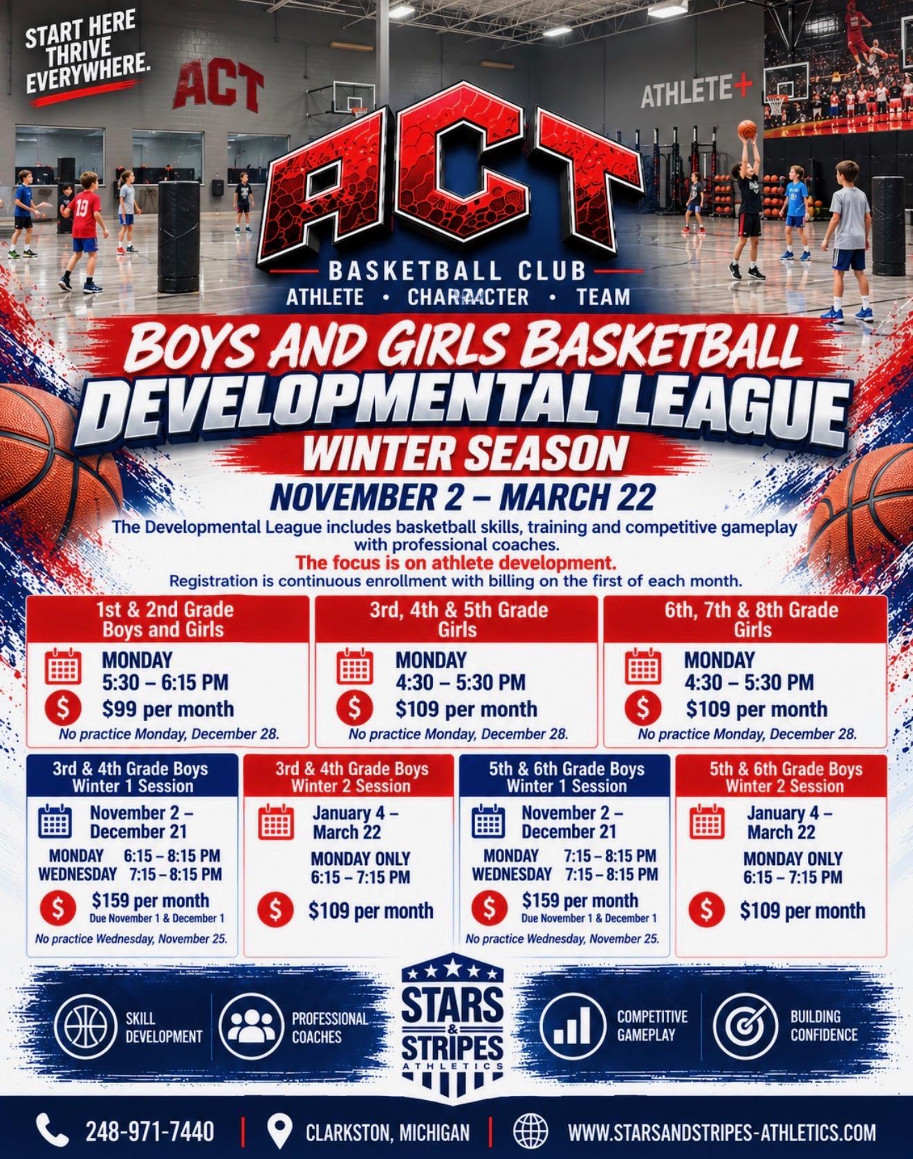 Basketball flyer